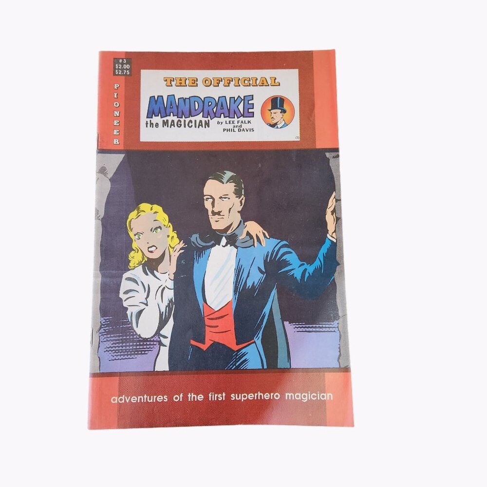 Pioneer Mandrake The Magician #3 1988 Comic Book Collector Bagged Boarded
